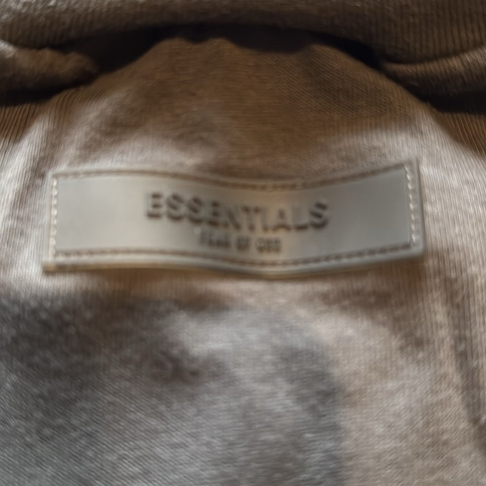 Essentials Charcoal Crew Neck Tee - image 5